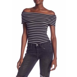 NWT Free People Off The Shoulder Tee